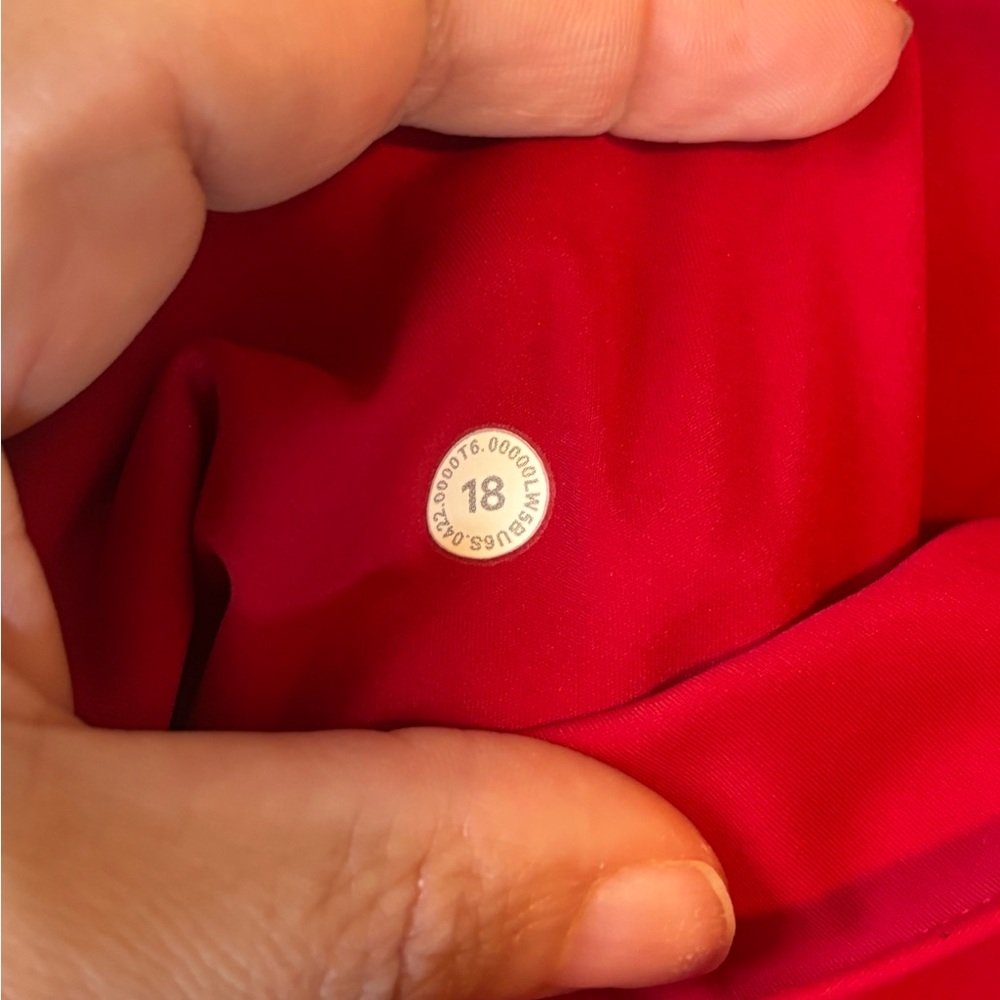 Lululemon Fast & Free HR Tight 28” *Ref - Dark Red - Size 18 - Picture 6 of 6